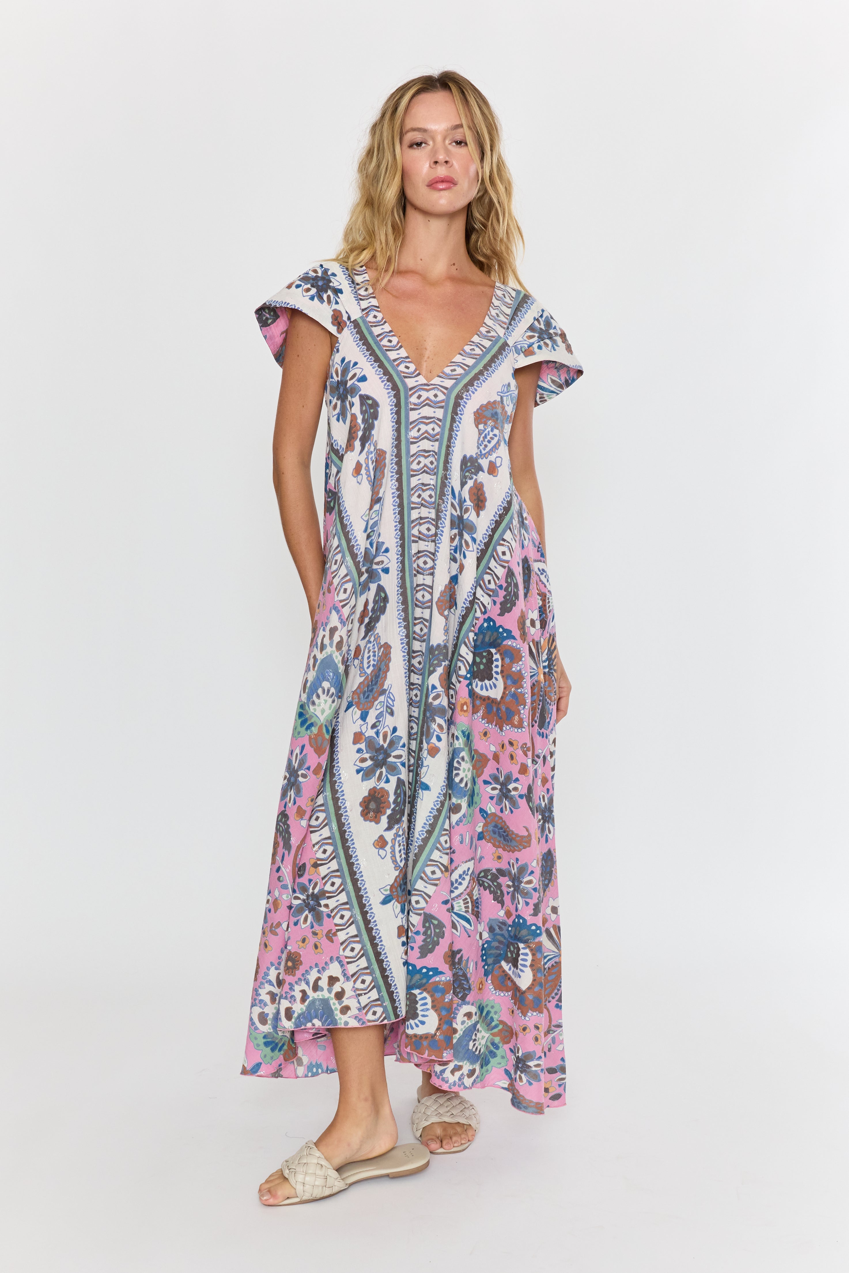 farrah midi dress Farrah Midi Dress Fuchsia / S