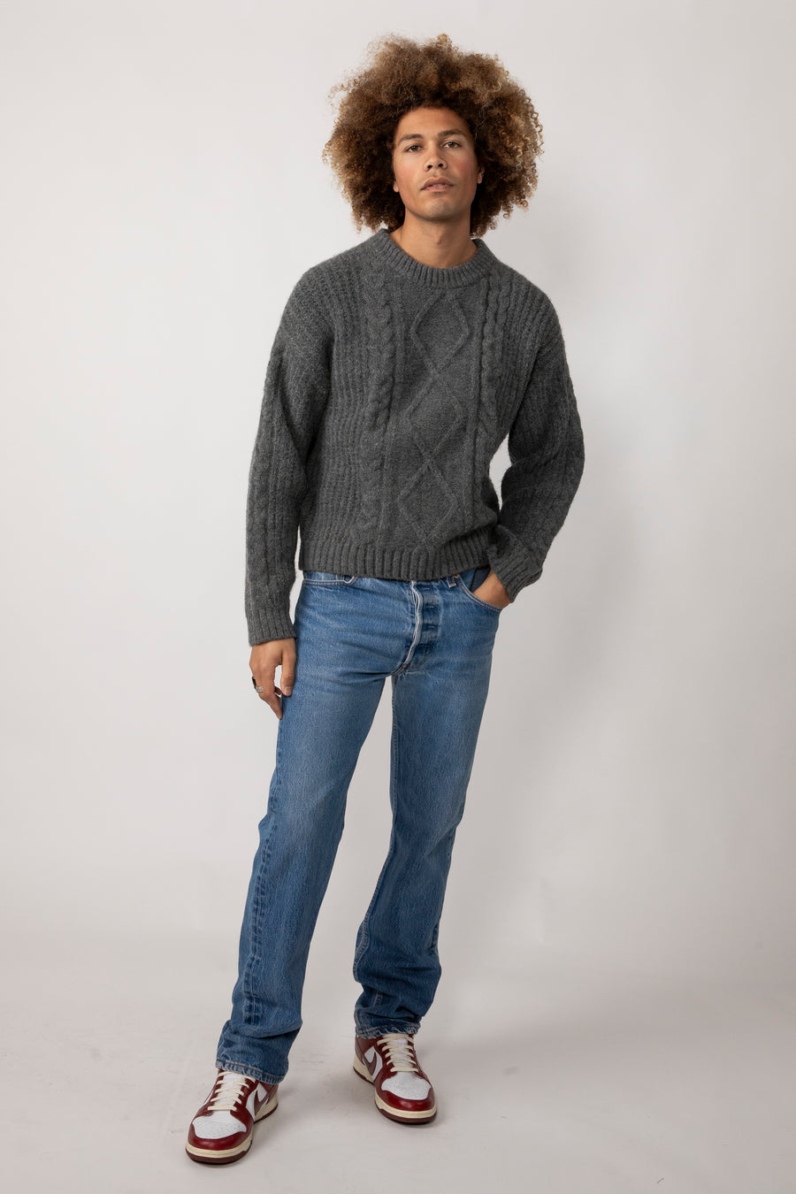 Mehal Crew Neck Sweater