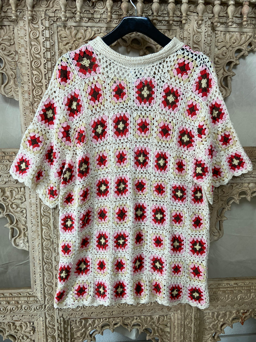 Pratyush Crochet S/S Button Down