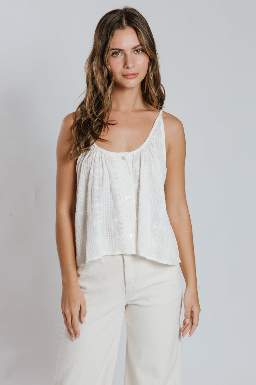 Vera Button Down Tank