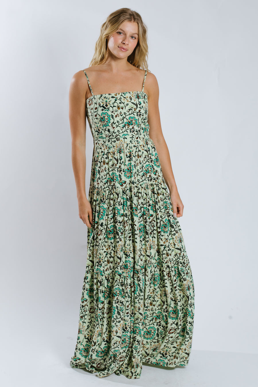 raga maxi dress RAGA Maxi Dress White With Lace Crochet Top Medium Cotton NWT Anthropology