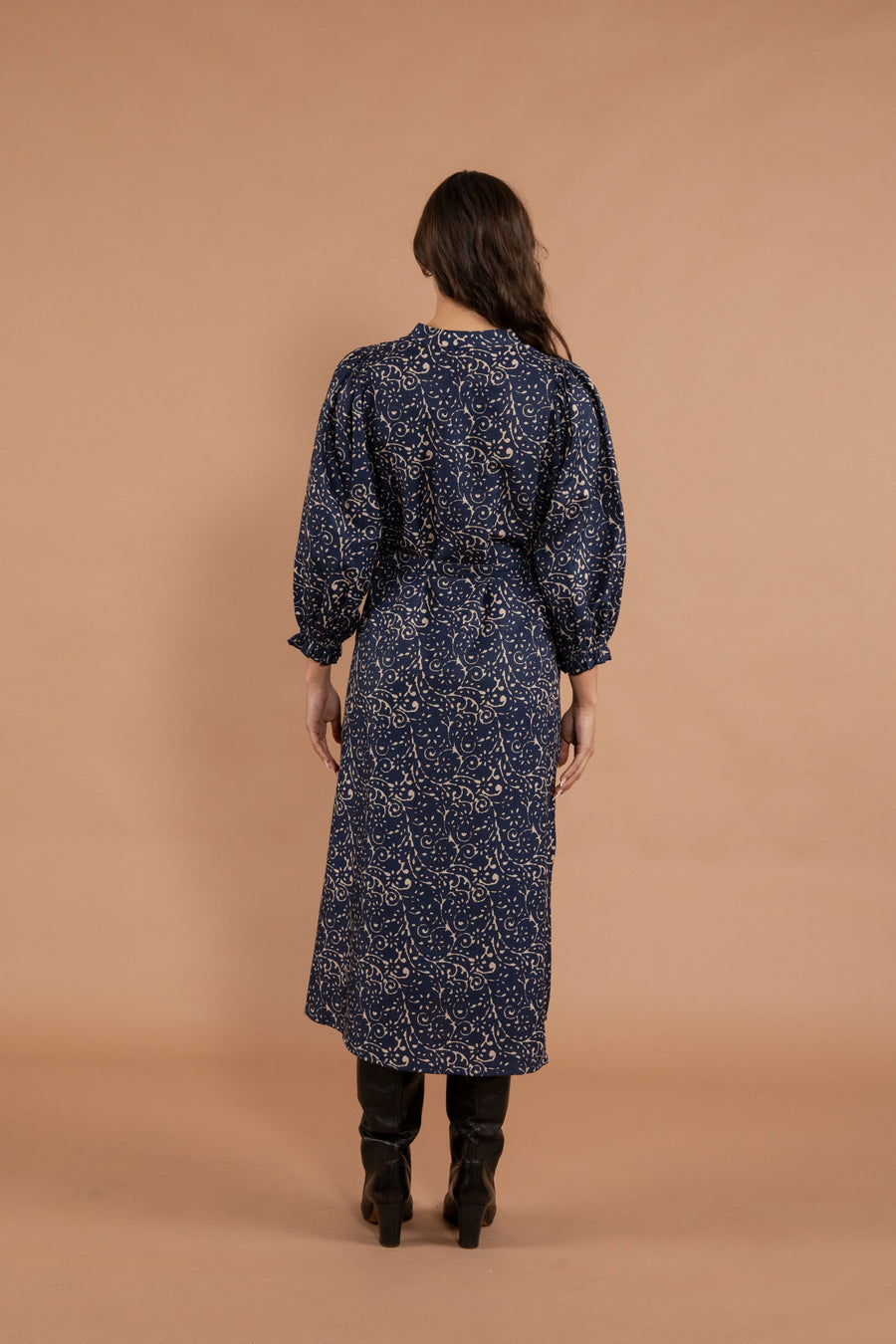 Divya L/S Midi Dress