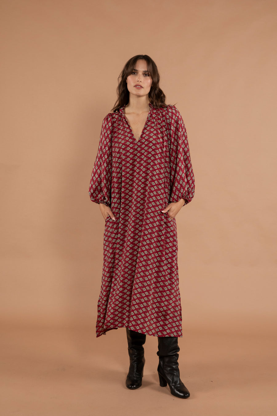 Rahi L/S Maxi Dress