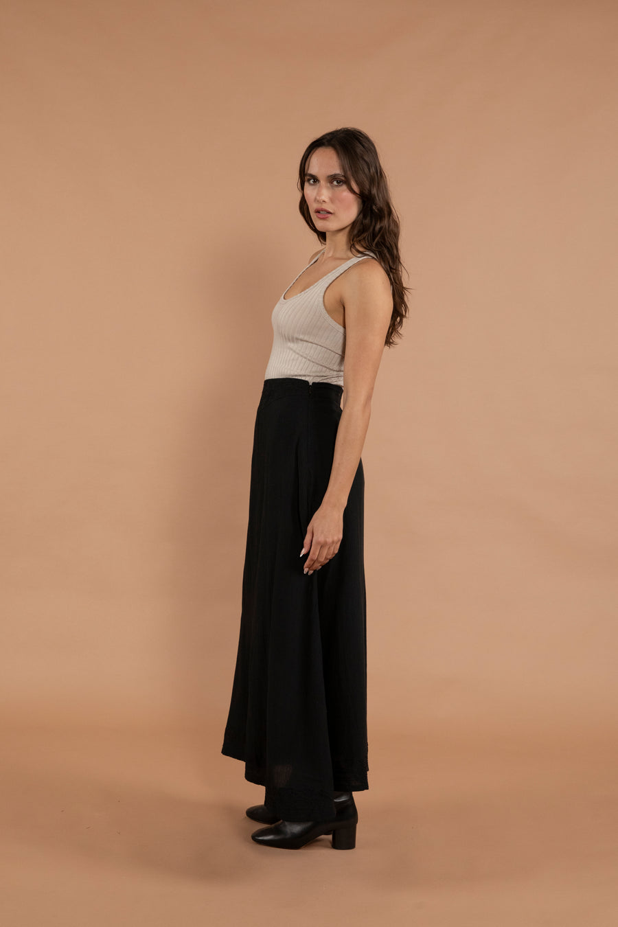 Nisha Embroidered Maxi Skirt