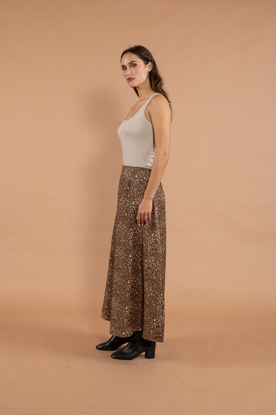 Divya Straight Maxi Skirt