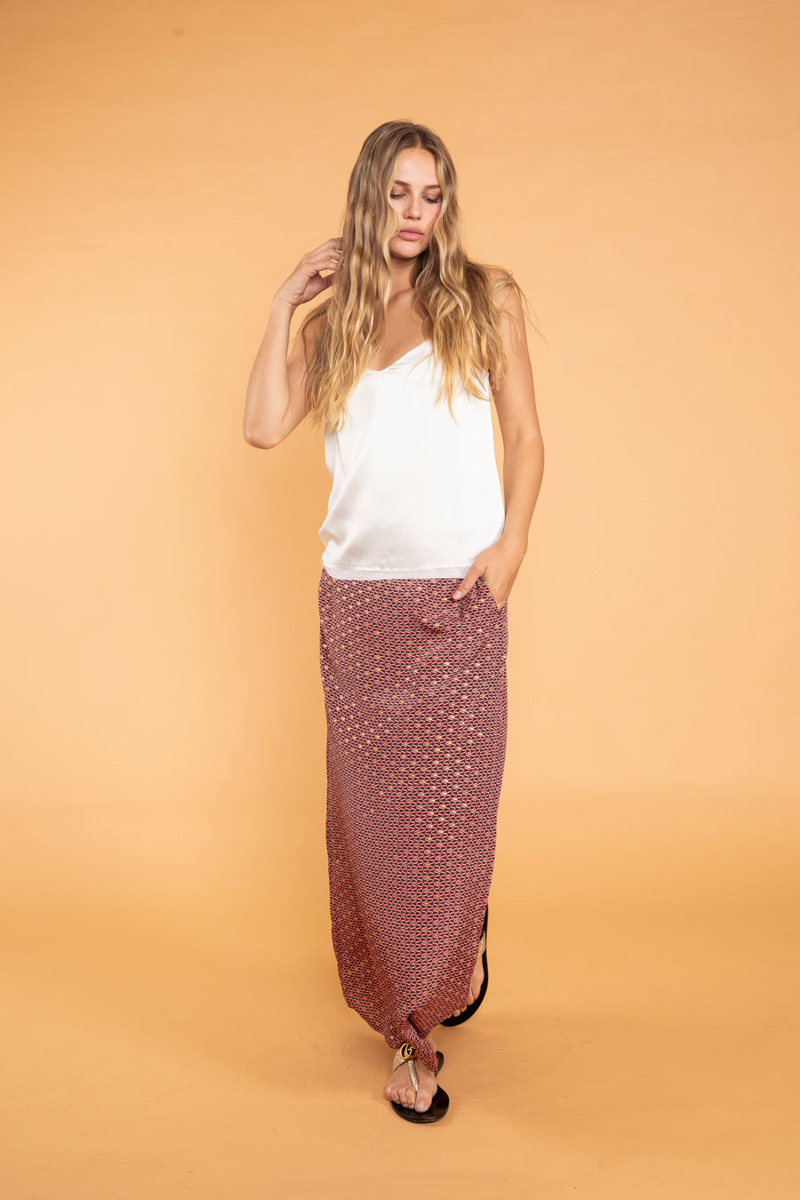 Giana Straight Maxi Skirt