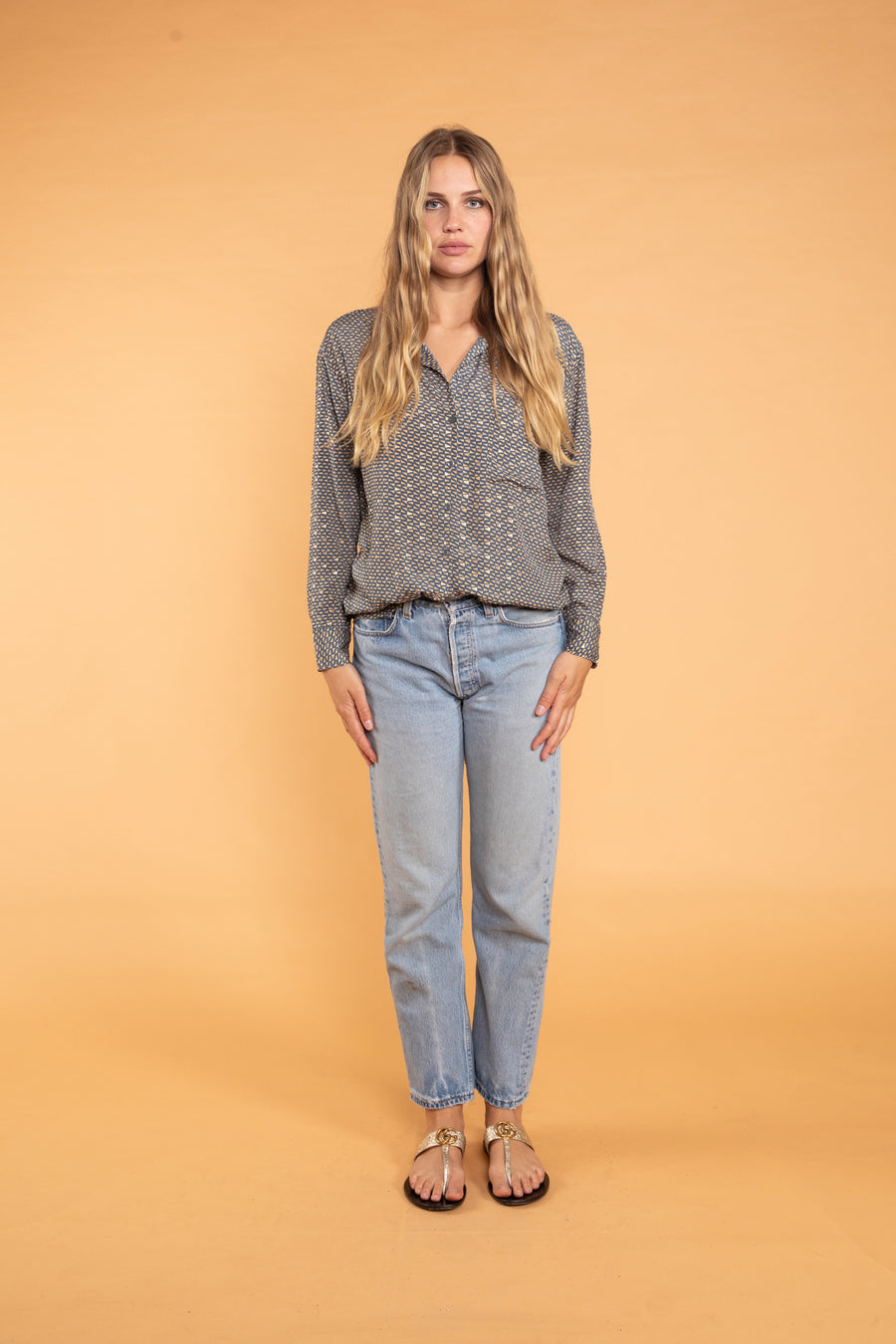 Giana Collar Button Down