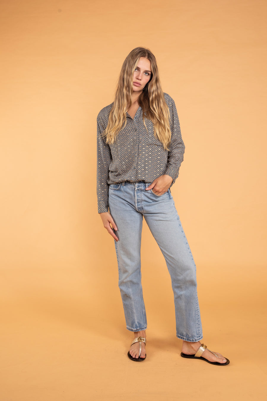 Giana Collar Button Down