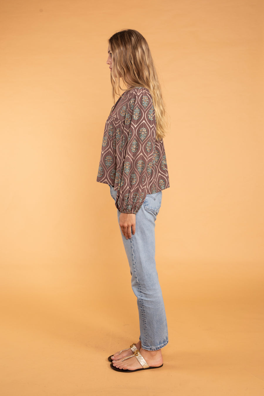 Asmee Billow Sleeve Blouse