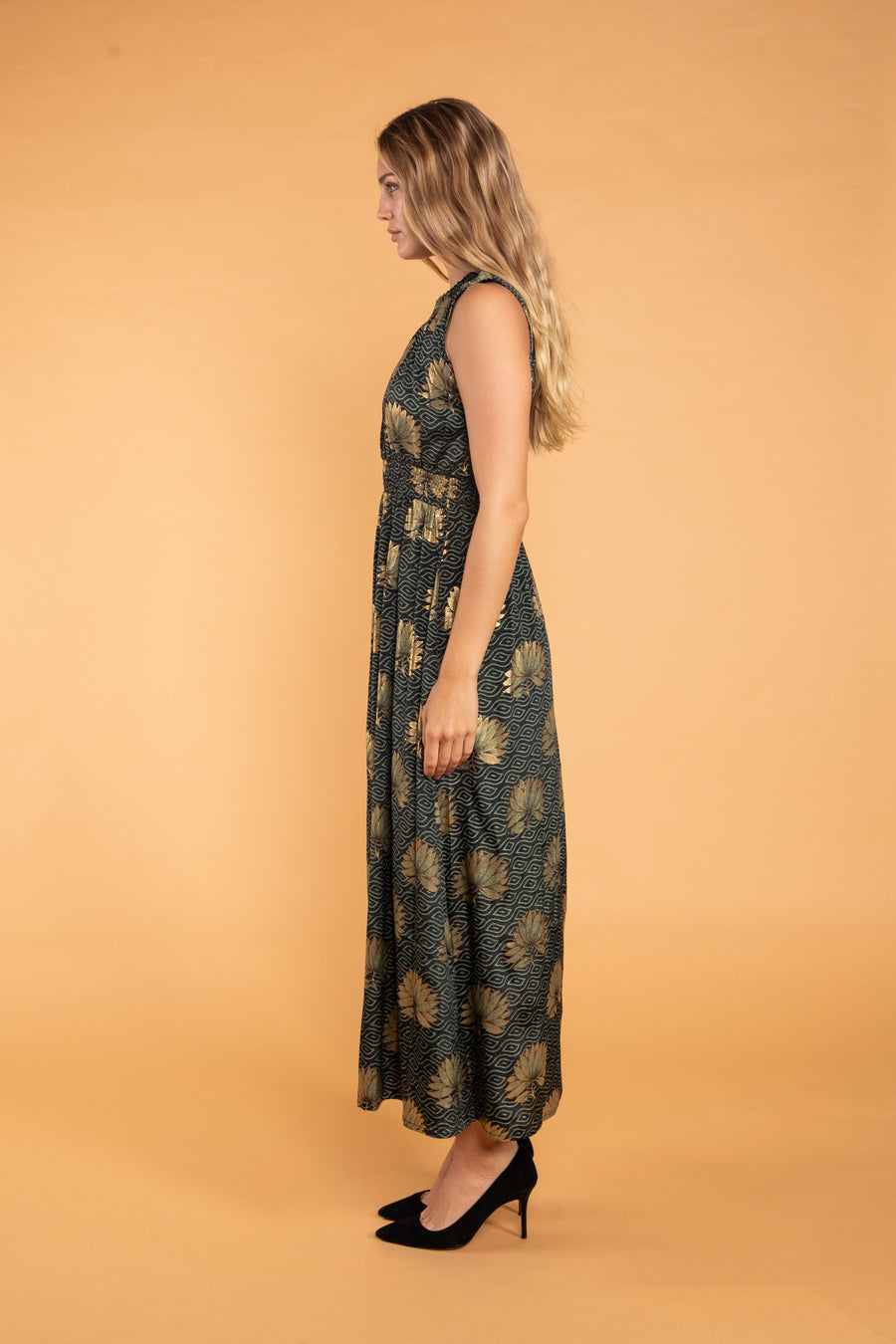 Aditi Sleeveless Maxi Dress