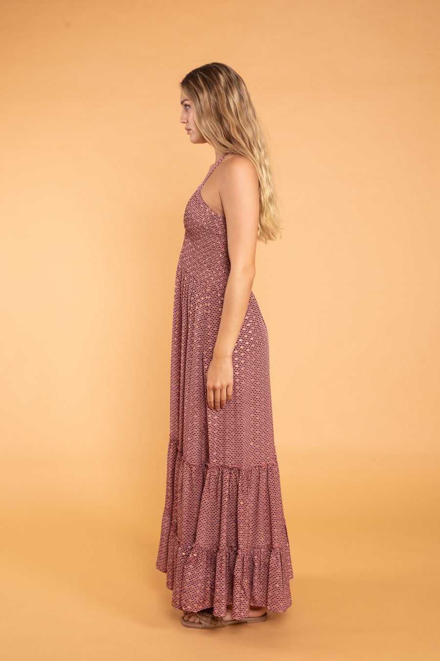 Giana Maxi Halter Dress