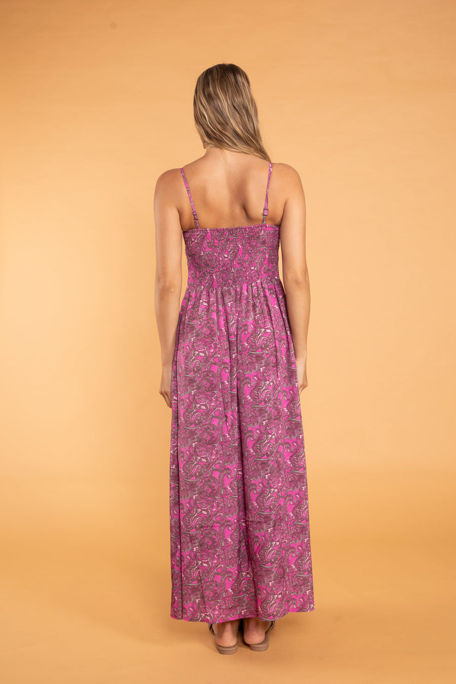 Laila Spaghetti Strap Maxi Dress