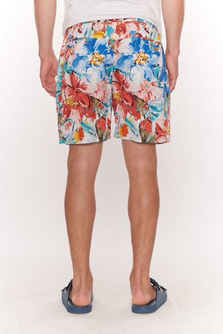 Strongs Drive Floral Print Shorts