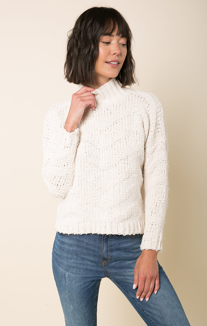 Madeline Mock Neck Sweater