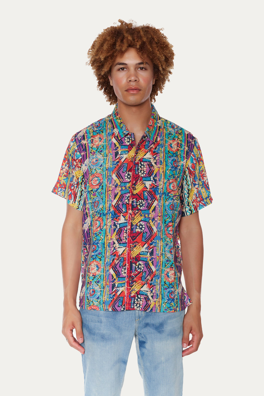 Camarosa Short Sleeve Button Up Shirt